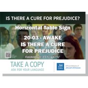 HPG-20.3 - 2020 Edition 3 - Awake - "Is There A Cure For Prejudice?" - Table